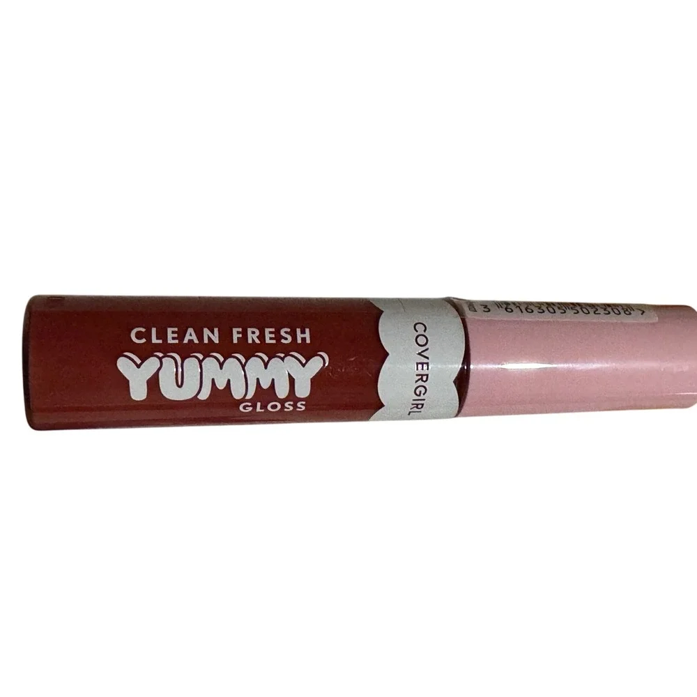 Covergirl Clean Fresh Yummy Gloss 110 Sunrise Blush Vegan Lip Gloss 10mL NEW